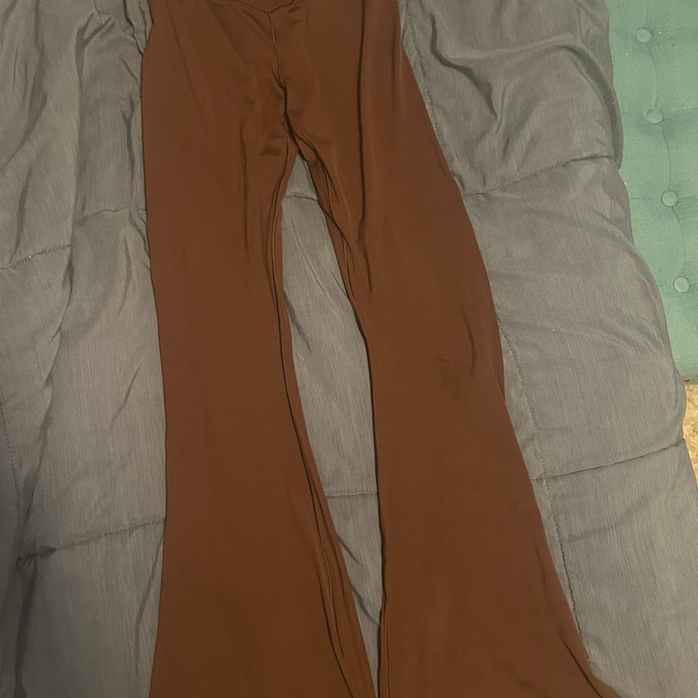 Aerie Crossover Waist Flair Leggings